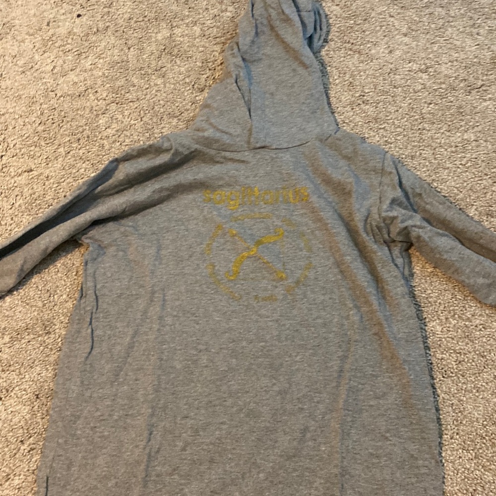 sagittarius long sleeve with hood